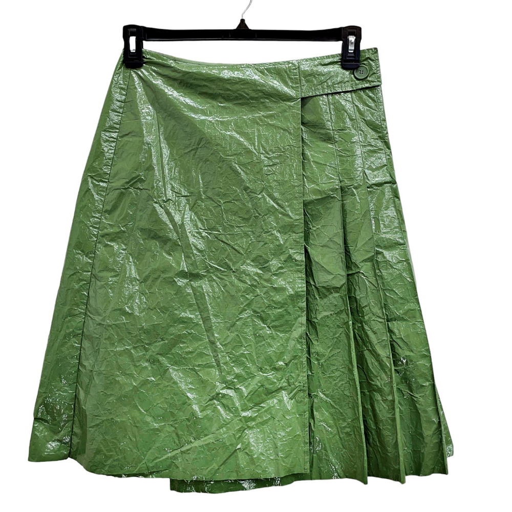 COS Green A-Line Skirt